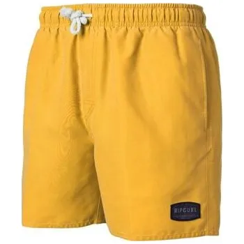 Dámské plavky Plavky Rip Curl VOLLEY SOLID 16" BOARDSHORT Old Gold velikost M