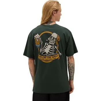 Pánské tričko Tričko Vans 66 BELOW SS TEE Deep Forest velikost S