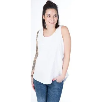 Tílko Alife and Kickin CARLA D White Denim velikost 3XL