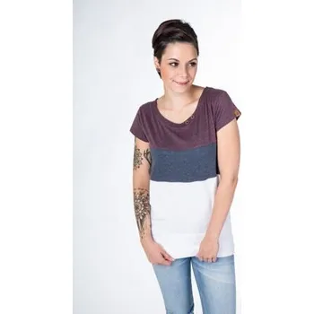 Pánské tričko Tričko Alife and Kickin CLEA Grape velikost XS