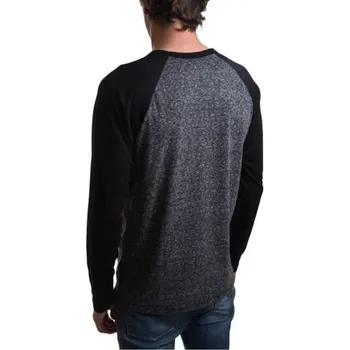 Tričko Hurley STILL LS RAGLAN Black velikost XL