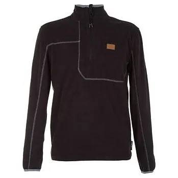 Pánská mikina Mikina Rip Curl M MICRO FLEECE 1/2Z Jet Black velikost M