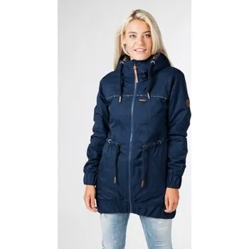 Dámský kabát Kabát Alife and Kickin CHARLOTTE B COAT Marine velikost L
