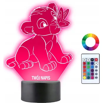 Lampička Plexido vícebarevná Noční lampa