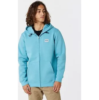 Pánská mikina Mikina Rip Curl HORIZION ZIP THRU HOOD Dusty Blue velikost S
