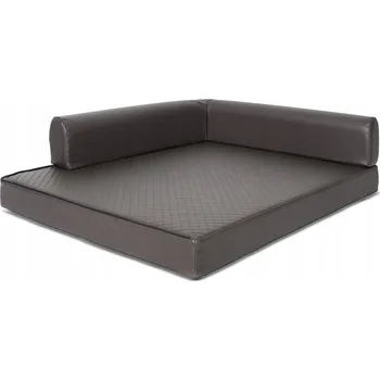 Pelíšek pro psa Mayaadi-Home psí kotec hnědá 80 cm x 60 cm