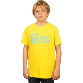 Pánská móda Tričko Rip Curl GET AGGRO SS TEE Buttercup velikost 12