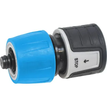 Hadicová spojka XTline Rychlospojka plastová softgrip STOP | 1/2”
