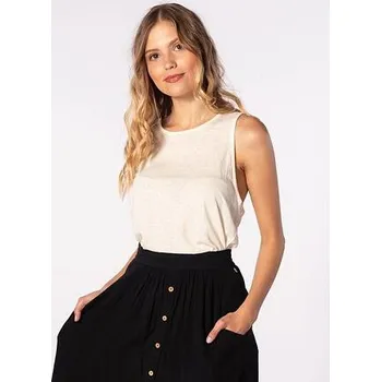 Pánské tričko Tílko Rip Curl MUSE SINGLET TEE Egret velikost XS