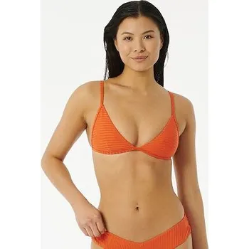Dámské oblečení Plavky Rip Curl PREMIUM SURF BANDED FIXED TRI Hot Orange velikost M