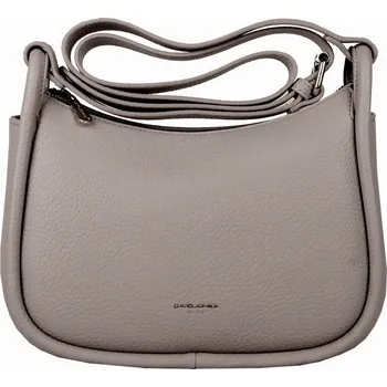 Střední hnědo-šedá crossbody kabelka David Jones 7164
