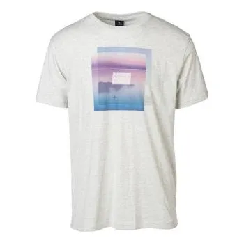 Pánské tričko Tričko Rip Curl INGALS TEE Beige Marle velikost XL