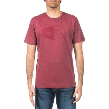 Pánské tričko Tričko Rip Curl USED RIPAWATU S/S TEE Burnt Russet Ma velikost XL