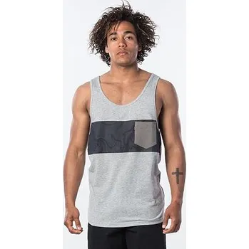 Tílko Rip Curl BUSY SESSION TANK Cement Marle velikost XL