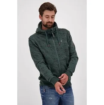 Pánská mikina Mikina Alife and Kickin TRASHERAK B Dark Forrest velikost XXL