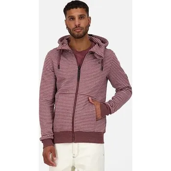 Pánská mikina Mikina Alife and Kickin TRASHERAK Z Dark Cherry Melange velikost S