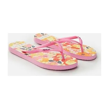 Dámská móda žabky Rip Curl FLORAL WAVE SHAPERS Bone velikost 38.0