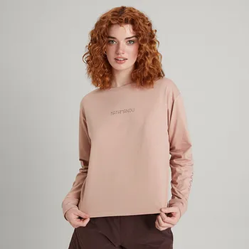 Pánské tričko Tričko Kathmandu HAPPY OUTDOORS WMNS L/S TEE NZ0-Mineral velikost L