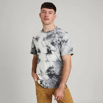 Pánské tričko Tričko Kathmandu TIE DYE MNS S/S TEE O4S-Light Night velikost M