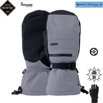 Rukavice Rukavice POW WAYBACK GTX LONG MITT +WARM Grey velikost L