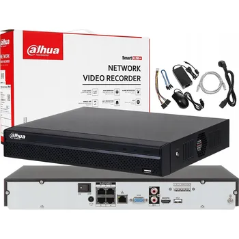 IP kamera IP rekordér 4x PoE NVR4204-P-4KS2/L 4 kanály DAHUA 2x slot pro disk