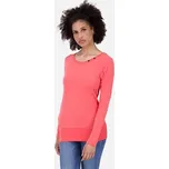 Tričko Alife and Kickin CONNYAK A Coral Melange velikost S