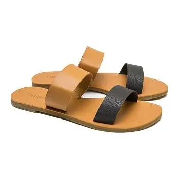 Dámské žabky žabky Rip Curl TALLOWS Black/Tan velikost 42.0