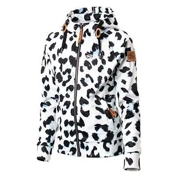 Dívčí mikina Mikina Rehall CATTY JR. White Leopard velikost 152