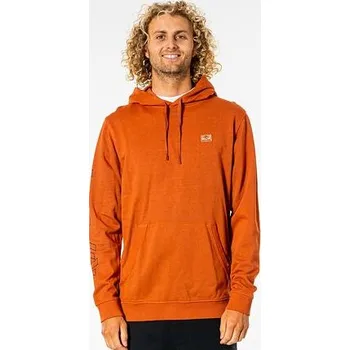 Pánská mikina Mikina Rip Curl ORIGINAL SURFERS HOOD Red Dirt velikost S