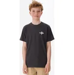 Tričko Rip Curl COSMIC TIDES SPIRAL TEE -BOY Washed Black velikost 14