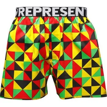 Trenýrky Spodní prádlo Represent EXCLUSIVE MIKE TRIANGLES Rasta velikost M