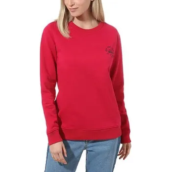 Pánská móda Mikina Vans ATTENDANCE CREW Cerise velikost M