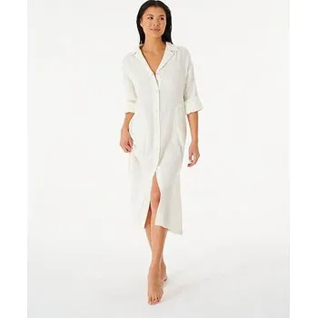 Dámské šaty šaty Rip Curl NORAH SHIRT DRESS Bone velikost XS