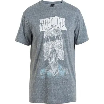 Pánská móda Tričko Rip Curl HAIRY SURFER TEE Ocean Marle velikost XL