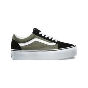 Dětská móda Boty Vans UA OLD SKOOL PLATFOR Grapeleaf velikost 38.0