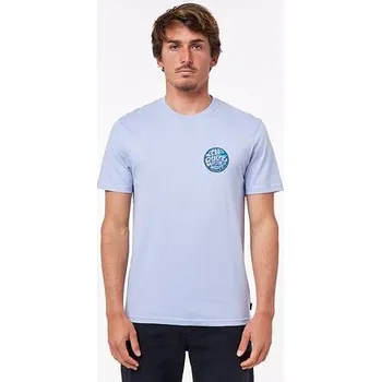 Pánské oblečení Tričko Rip Curl PASSAGE S/S TEE Zen Blue velikost XL