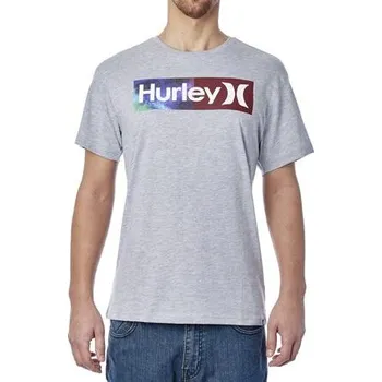 Pánské tričko Tričko Hurley HALFER Heather Grey velikost L