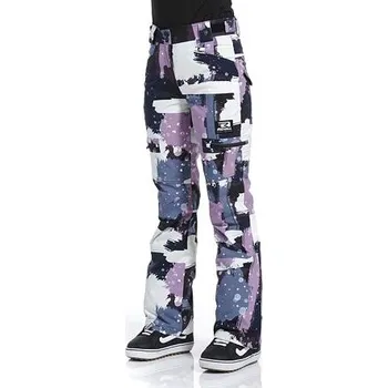 Kalhoty Rehall NORI-R Camo Abstract Lavender velikost XXL