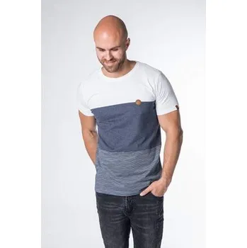 Pánské tričko Tričko Alife and Kickin BEN B Marine Stripes velikost L