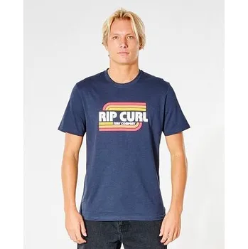 Pánská móda Tričko Rip Curl SURF REVIVAL YEH MUMMA TEE Navy velikost S
