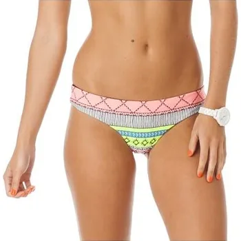 Dámské plavky Plavky Rip Curl BALI DANCER HIPSTER Black velikost XL