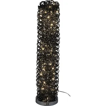Lampička VZ 2021 Lampa stolní LED, hliníková, černá, 100LED, teplá bílá, 1,8 m kabel,|Ego Dekor