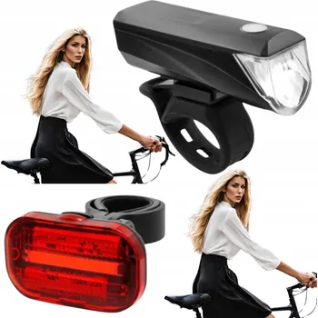 Cyklosvítilna SADA CYKLO SVĚTEL 2K JY-808C+3209BT-1