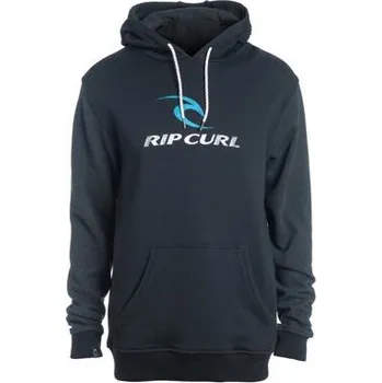 Pánská mikina Mikina Rip Curl CORPS HOODED Black velikost L