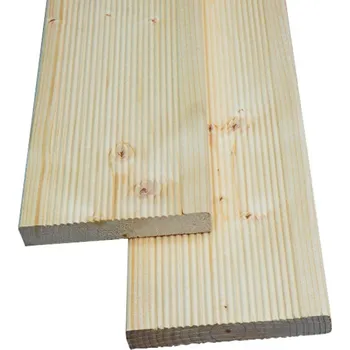 Terasové prkno ASKO a.s. Prkno terasové Smrk A/B-, (oboust. jemně rýhované), 24x143x3000mm