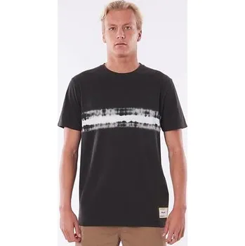 Pánské tričko Tričko Rip Curl GRATEFUL DYE TEE Washed Black velikost XL
