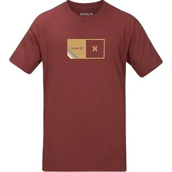 Tričko Hurley HALFER STRIPE S/S Cedar velikost L