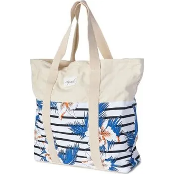 Městský batoh Taška Rip Curl STAND TOTE HOTSHOT STRIPE Natural velikost O/S