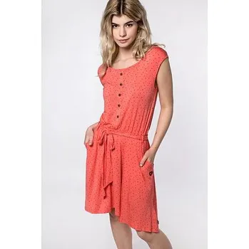 Dámské šaty šaty Alife and Kickin SCARLETTAK Coral velikost M