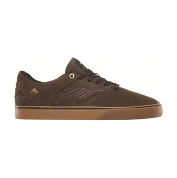 Pánské tenisky Boty Etnies THE REYNOLDS LOW VULC + ponožky zdarma Brown/Gum/Gold velikost 42.5